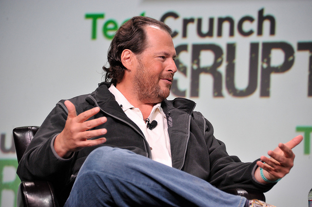 Salesforce founder Mark Benioff