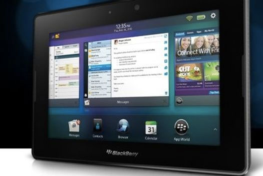 The new BlackBerry SecuTablet. Image via BlackBerry
