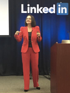 Ekaterina Walter at the Content Marketing Summit at LinkedIn