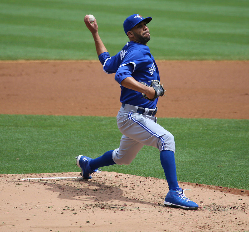 David Price, a pitcher for the Blue Jays