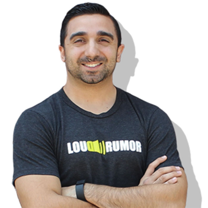 Mike Arce, founder of Loud Rumor