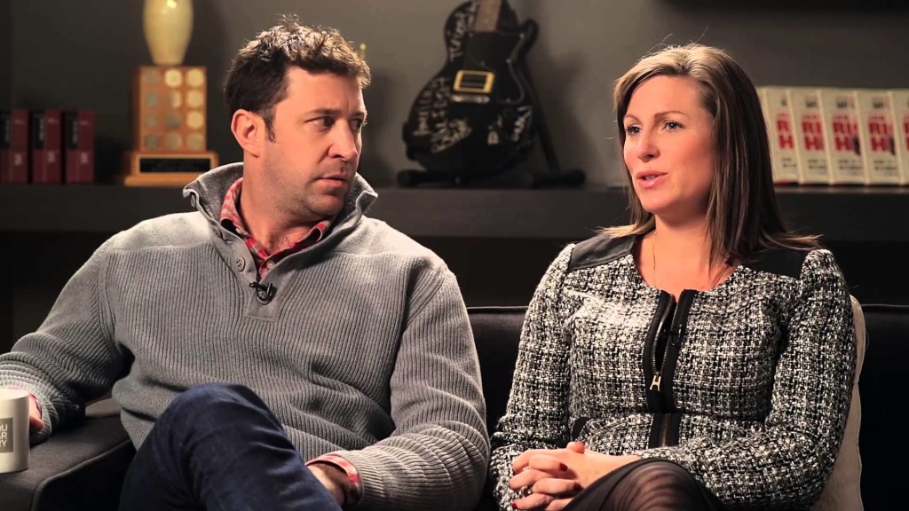 Jim and Jennifer Moss of Plasticity Labs. (YouTube screenshot)