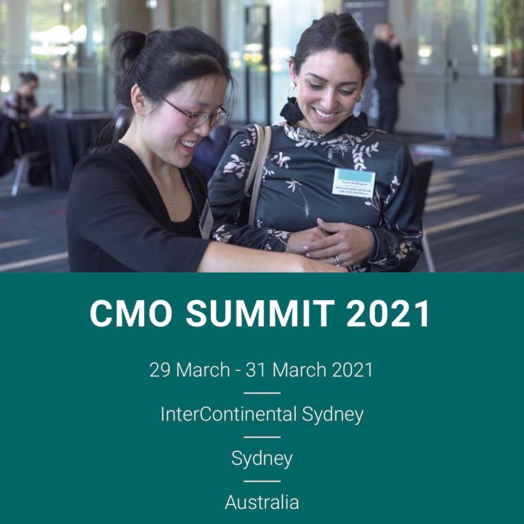 Sponsored: CMO Summit Is Coming To Sydney 3/29-31!